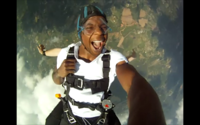 Skydiving is an adrenaline rush!