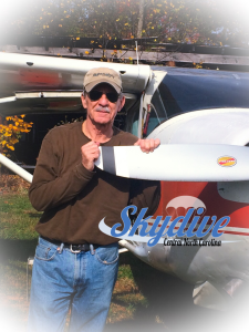 Chris began his pilot career flying skydivers in the 1970s